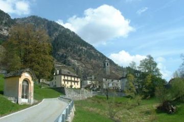 Via Bonzani Vista di Villette