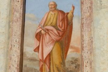 Parrocchiale di San Bartolomeo - Affresco di San Bartolomeo